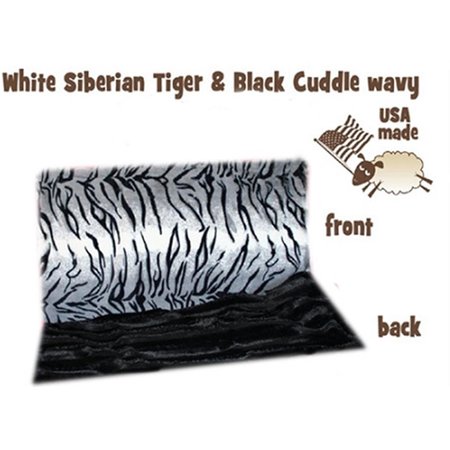 PET PAL White Siberian Tiger Carrier Blanket PE867561